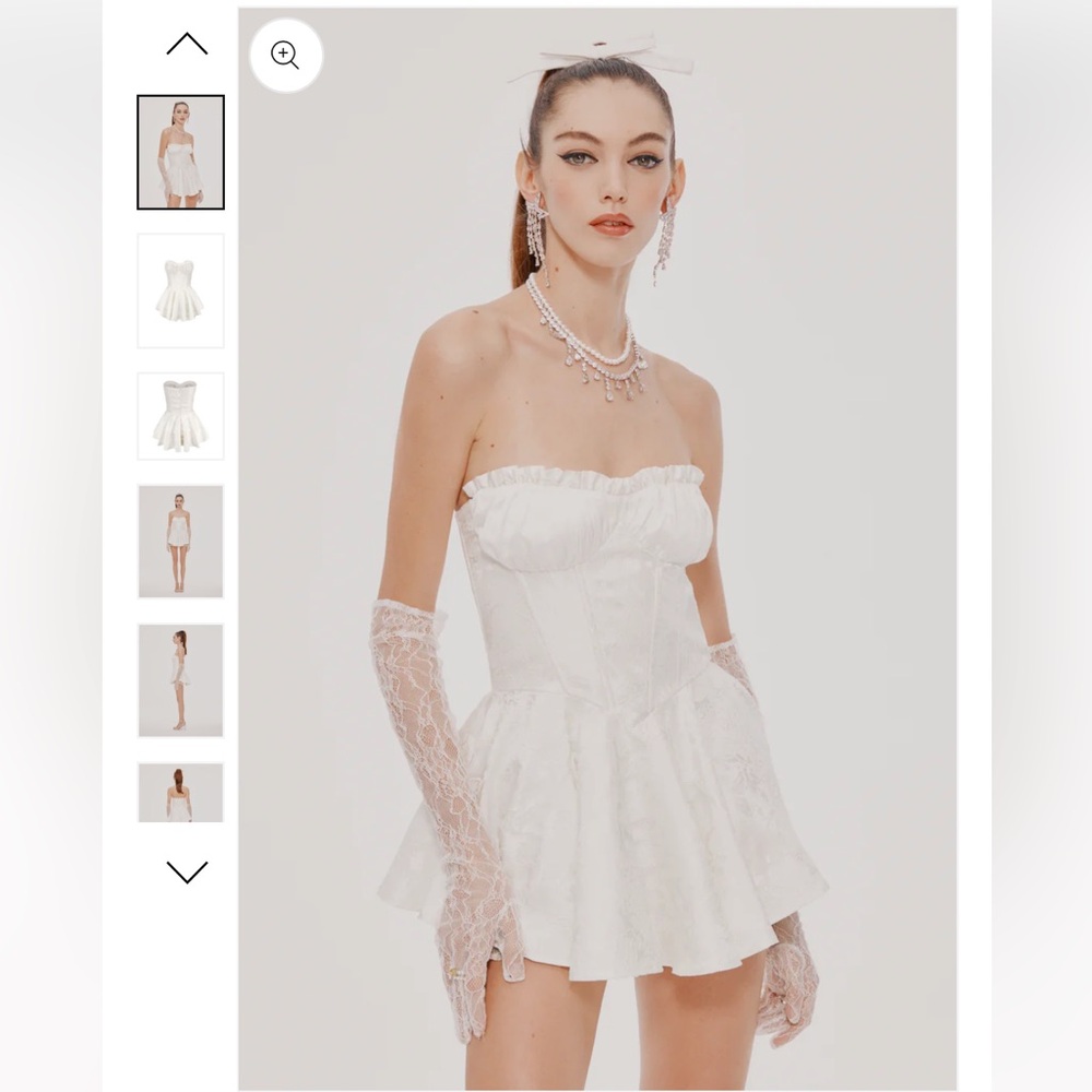 Nana Jacqueline Airina Dress White